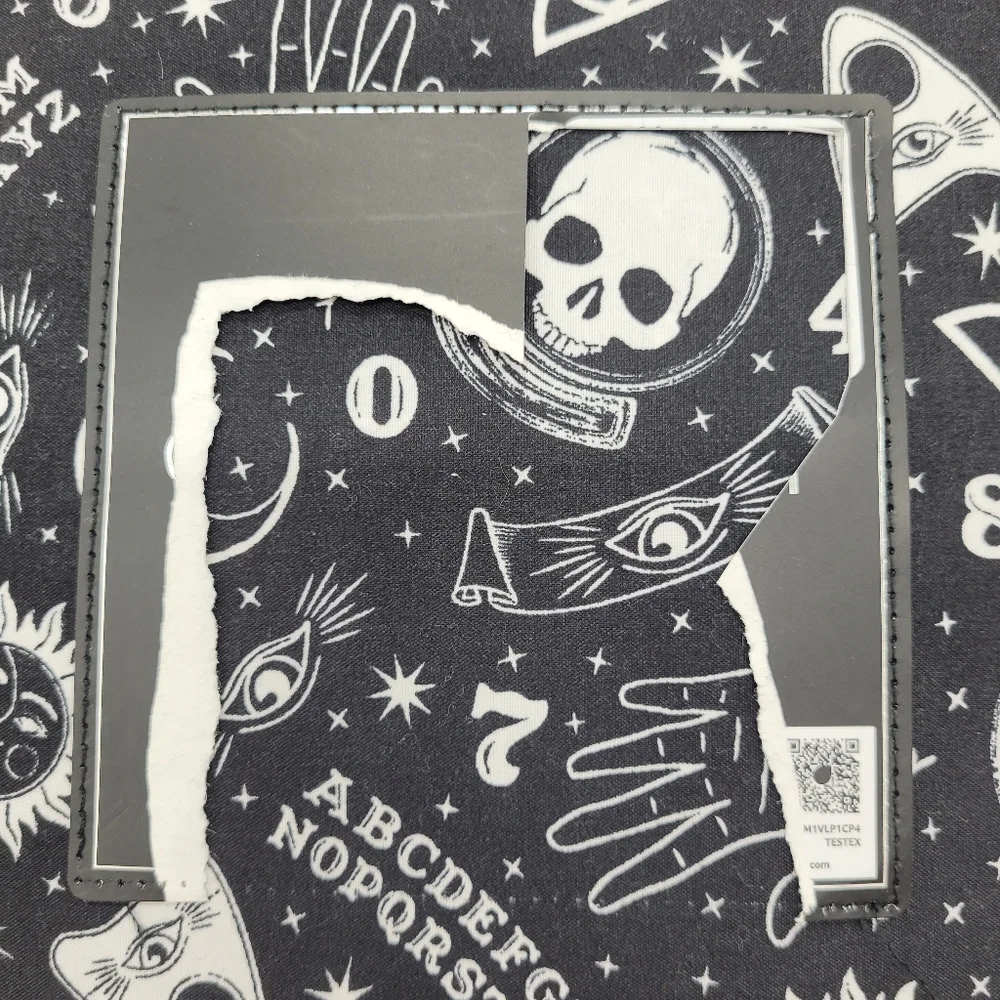 NEW Cynthia Rowley Sheet Set Halloween Skulls Occult Black White FULL Size NEW